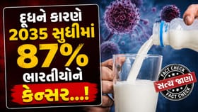 દૂધમાં ભેળસેળથી 2035 સુધીમાં 87% લોકોને કેન્સર થવાનો દાવો કેટલો સાચ