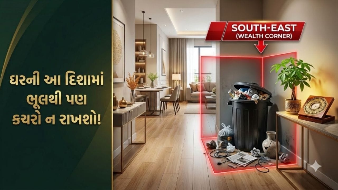 ઘરની આ દિશામાં ભૂલથી પણ ન રાખશો કચરો: ફેંગશુઈમાં સીધો ધન અને સમૃદ્ધિ સાથે છે સંબંધ, જાણો સાચા નિયમો