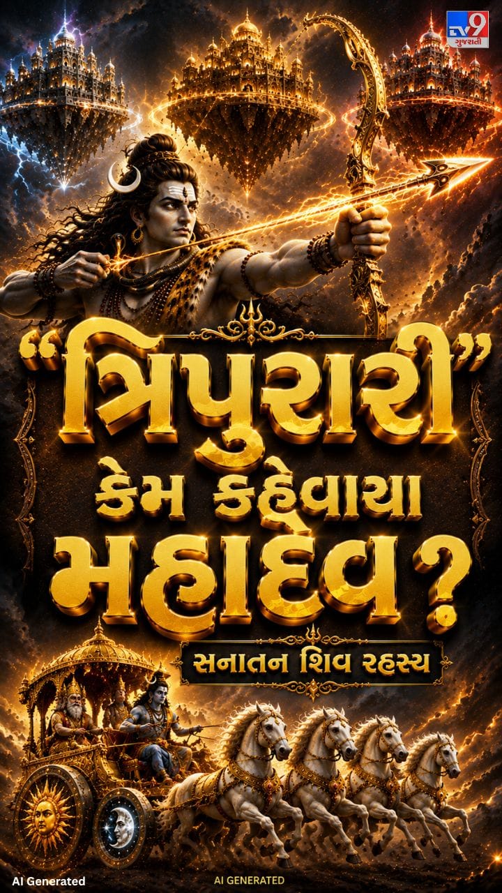 મહાદેવ કેમ કહેવાયા ‘ત્રિપુરારી’?