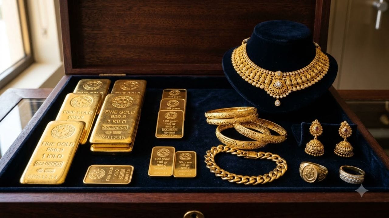 તાજેતરના આંકડાઓ અનુસાર, સ્પોટ ગોલ્ડ (Spot Gold) આંતરરાષ્ટ્રીય માર્કેટમાં લગભગ $4,052.86 પ્રતિ ઔંસની આસપાસ ટ્રેડ થઈ રહ્યું છે. બીજી તરફ, યુએસ ગોલ્ડ ફ્યુચર્સમાં મામૂલી 0.5% નો ઉછાળો નોંધાયો છે અને તે $4,111.70 પ્રતિ ઔંસના સ્તરે પહોંચી ગયું છે. આ આંકડા દર્શાવે છે કે વાતાવરણમાં સુસ્તી હોવા છતાં સોનાના ભાવ ઊંચા સ્તરે અટકેલા છે.