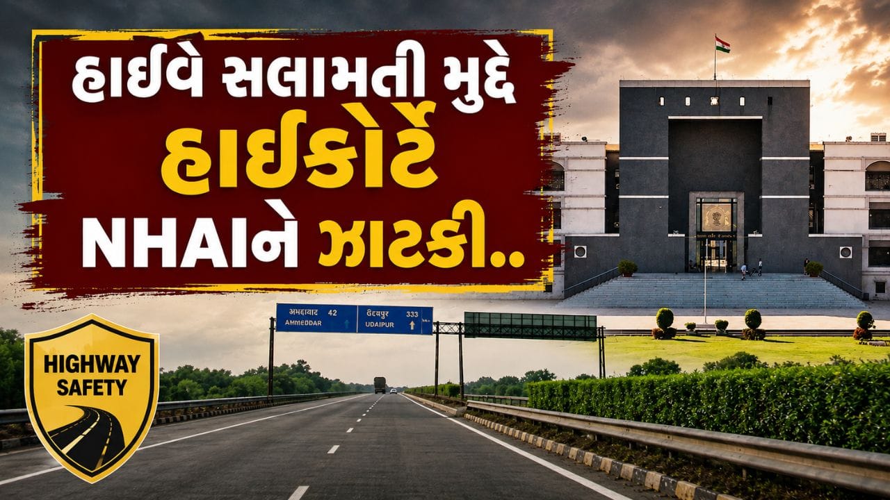 હાઈવે સલામતી મુદ્દે ગુજરાત હાઈકોર્ટે NHAIને ઝાટકી, યોગ્ય ફેન્સિંગ અને ટોલ ઉઘરાણી સામે નારાજગી