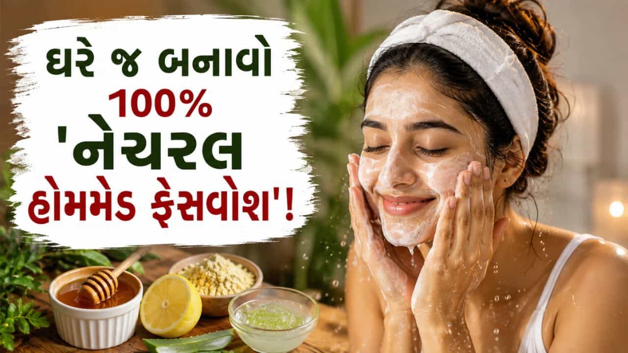 કેમિકલવાળા ફેસવોશથી પિમ્પલ્સ થઈ રહ્યા છે? રસોડાની આ 5 વસ્તુથી ઘરે જ બનાવો નેચરલ ફેસવોશ, ચહેરા પર આવશે કુદરતી નિખાર