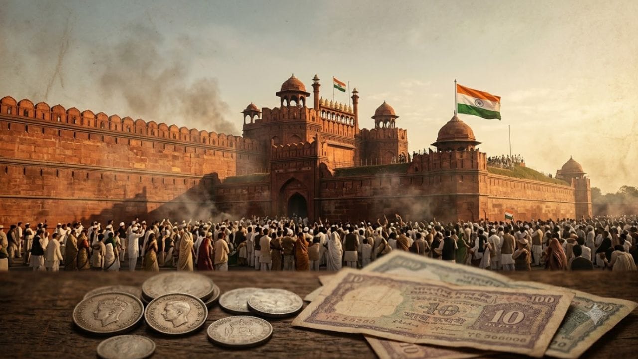 1947માં દેશની મોટાભાગની વસ્તી ખેતી પર નિર્ભર હતી, છતાં સિંચાઈ અને ટેકનોલોજીના અભાવે ઉત્પાદન ખૂબ ઓછું હતું. પરિણામે, ખેતીપ્રધાન દેશ હોવા છતાં ભારતે નાગરિકોનું પેટ ભરવા માટે બહારથી અનાજ આયાત કરવું પડતું હતું.