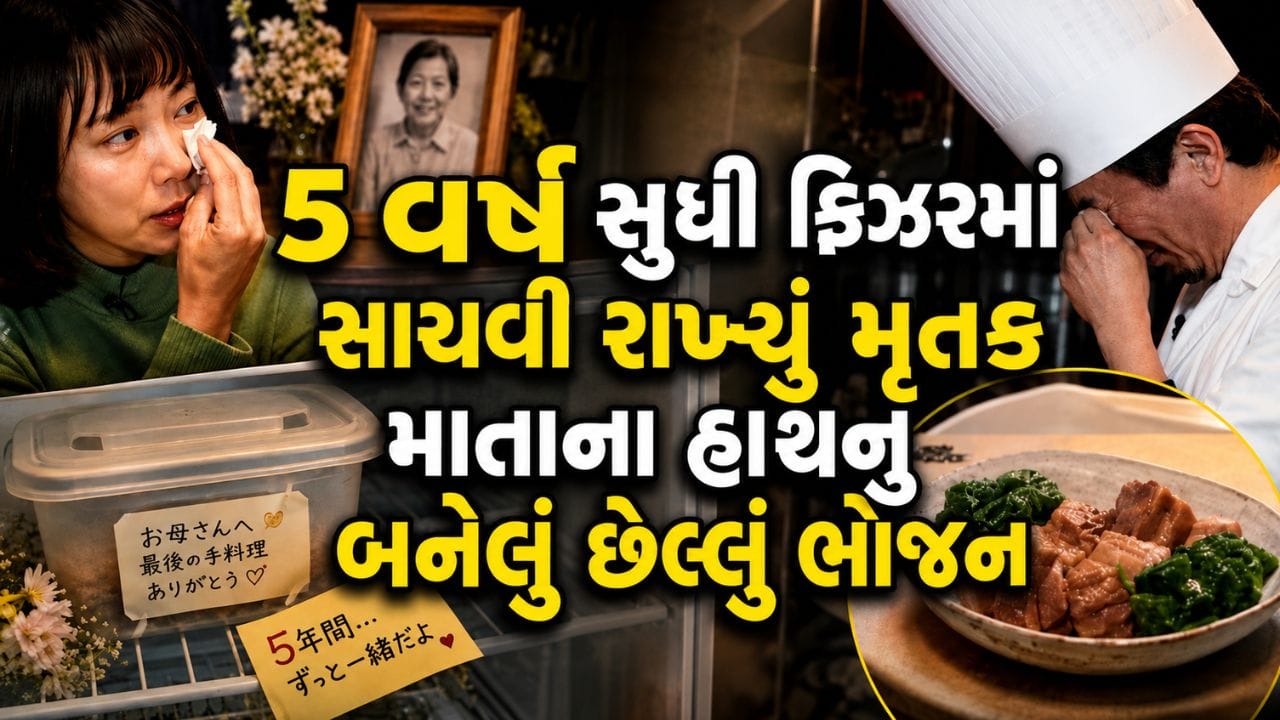 માના પ્રેમનો અમર સ્વાદ: 5 વર્ષ સુધી ફ્રિઝરમાં સાચવી રાખ્યું મૃતક માતાના હાથનું બનેલું છેલ્લું ભોજન, ચાખતા જ પિતા-પુત્રીની આંખો છલકાઈ