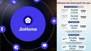 JioHome: હવે અલગ-અલગ રિચાર્જની ઝંઝટ ખતમ ! JioHome ના નવા 3-in-1 પેક્સ લોન્ચ, એક જ પ્લાનમાં મળશે Wi-Fi, TV અને OTT ની મજા