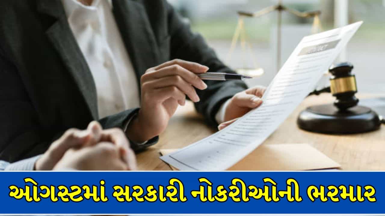 ઓગસ્ટમાં સરકારી નોકરીઓની ભરમાર, SBI ક્લાર્કથી લઈને IBPS સુધી અનેક તક !