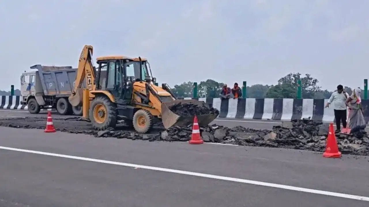 NHAI નો ઐતિહાસિક નિર્ણય, 20 દિવસમાં રસ્તો ધસી જતાં કોન્ટ્રાક્ટર સામે આકરી કાર્યવાહી, એક્સપ્રેસવે ટોલ ફ્રી કરાયો