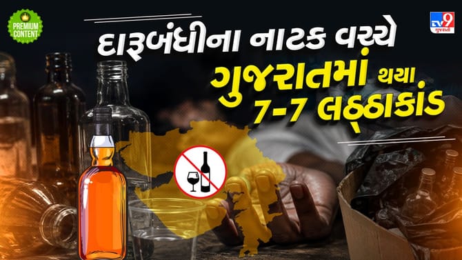દારૂબંધીની વાસ્તવિક્તા, ગુજરાતમાં વધુ એક લઠ્ઠાકાંડની ઘટના, 8 ના મોત