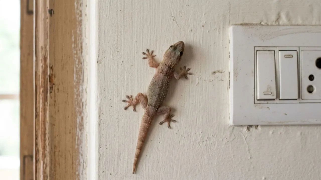 મહત્વપૂર્ણ બાબત: શુકન શાસ્ત્રના નિષ્ણાતોના જણાવ્યા મુજબ, દીવાલ પરથી ગરોળીનું શરીર પર સીધું પડવું કે કૂદવું તેને જ શુભ-અશુભ સંકેત ગણવામાં આવે છે. જો કોઈ વ્યક્તિ ઊંઘી રહ્યો હોય અને તે સમયે ગરોળી તેના શરીર પર પડે કે ચડે, તો તેનું કોઈ ખાસ શુભ કે અશુભ ફળ માનવામાં આવતું નથી.
