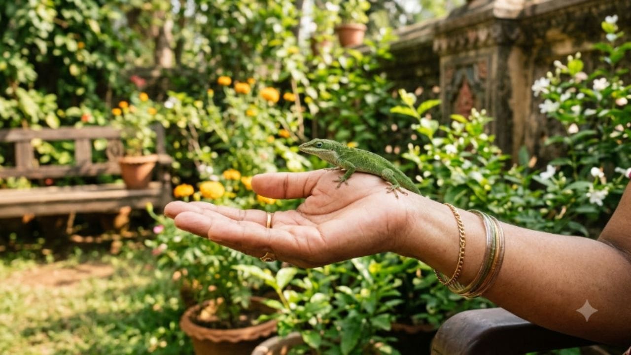 જમણા હાથે: જમણા હાથ પર ગરોળી પડવી શુભ ગણાય છે. તે ધનલાભ અને સંતાન સંબંધિત સારા સમાચાર દર્શાવે છે. આ સિવાય ઘરમાં માંગલિક કાર્યો થવાની સંભાવના પણ વધે છે.