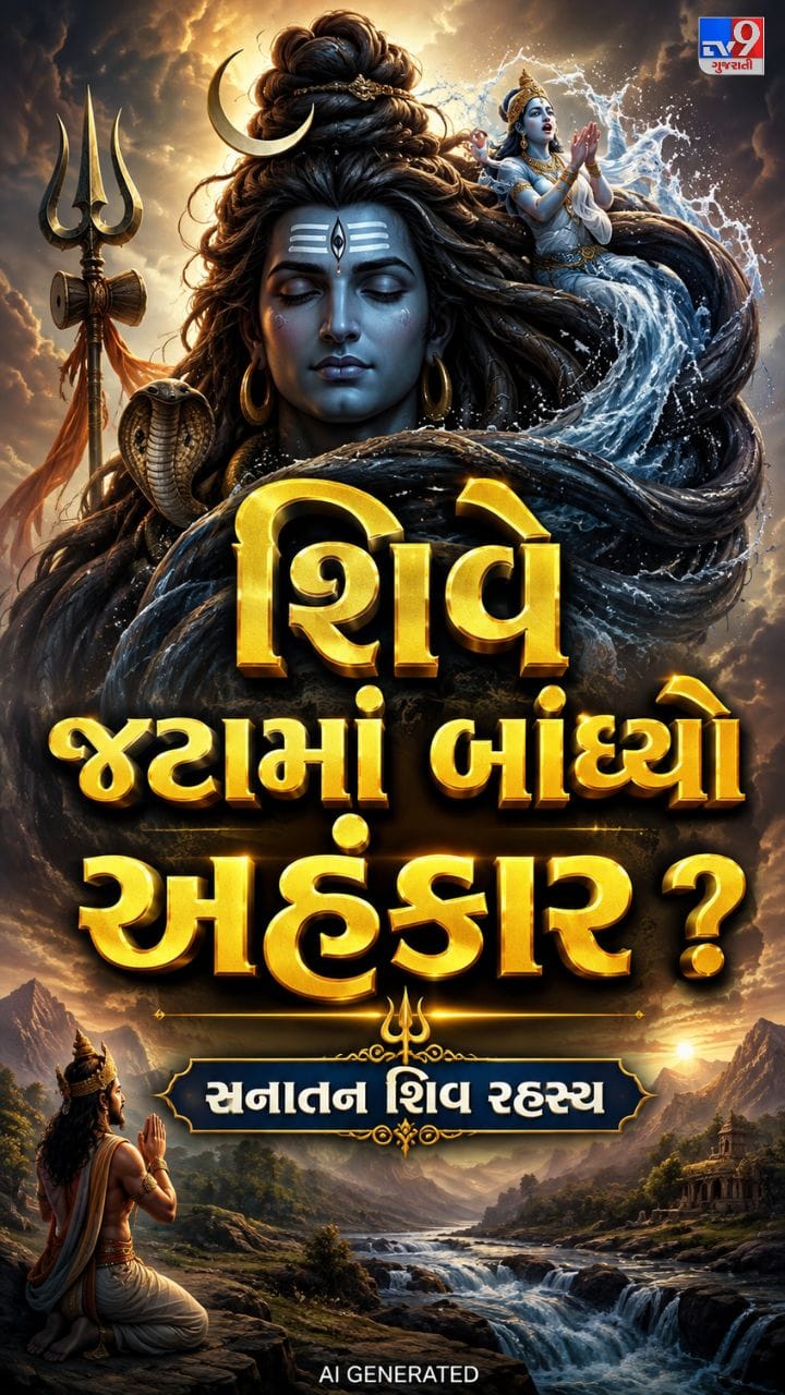 ગંગાજીને ભગવાન શિવે પોતાની જટાઓમાં કેમ કેદ કર્યા?