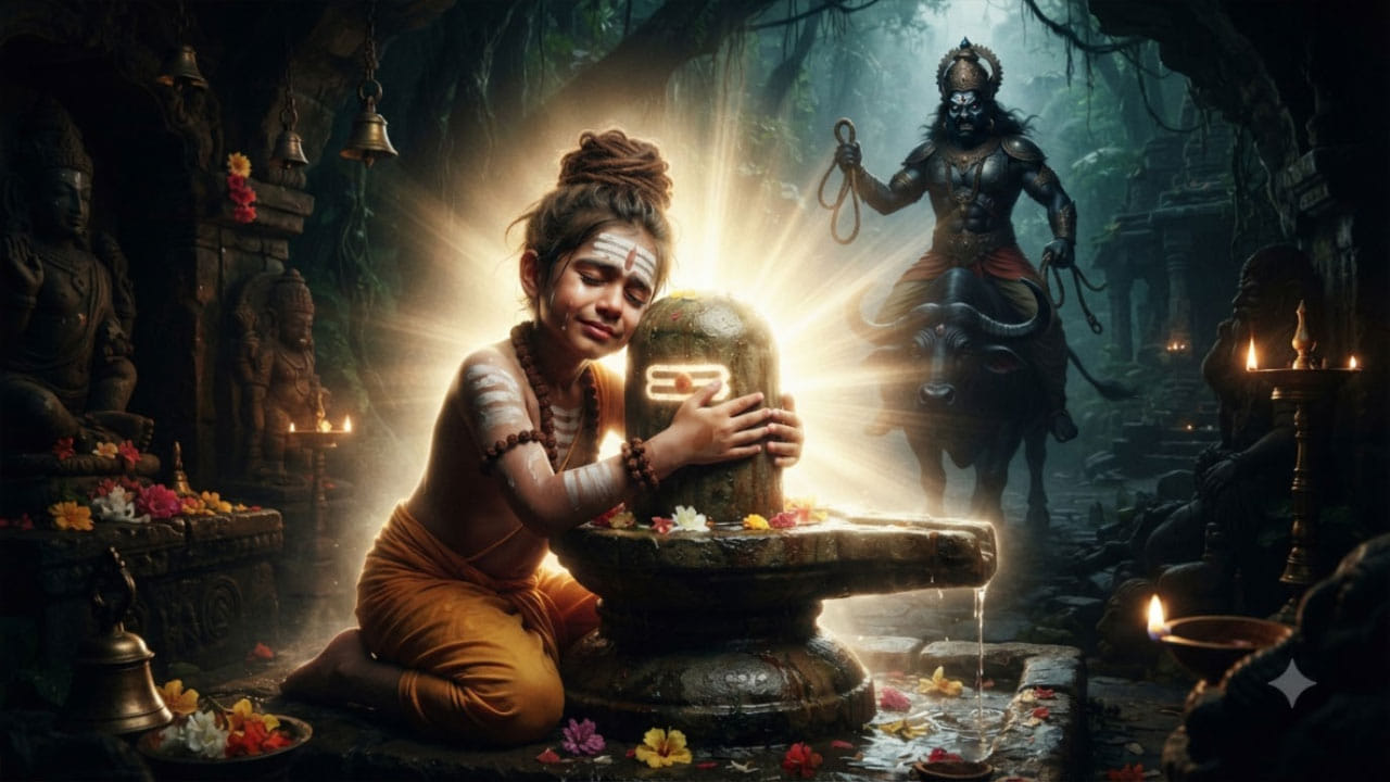  મહર્ષિ માર્કંડેય : માર્કંડેય ઋષિનું આયુષ્ય માત્ર 16 વર્ષનું નિર્ધારિત હતું. જ્યારે યમરાજ તેમના પ્રાણ લેવા આવ્યા, ત્યારે તેમણે શિવલિંગને ભેટીને મહામૃત્યુન્જય મંત્રનો જાપ શરૂ કર્યો. તેમની ભક્તિથી પ્રસન્ન થઈ ભગવાન શિવે યમરાજને રોક્યા અને માર્કંડેયને ચિરંજીવી બનવાનું વરદાન આપ્યું.