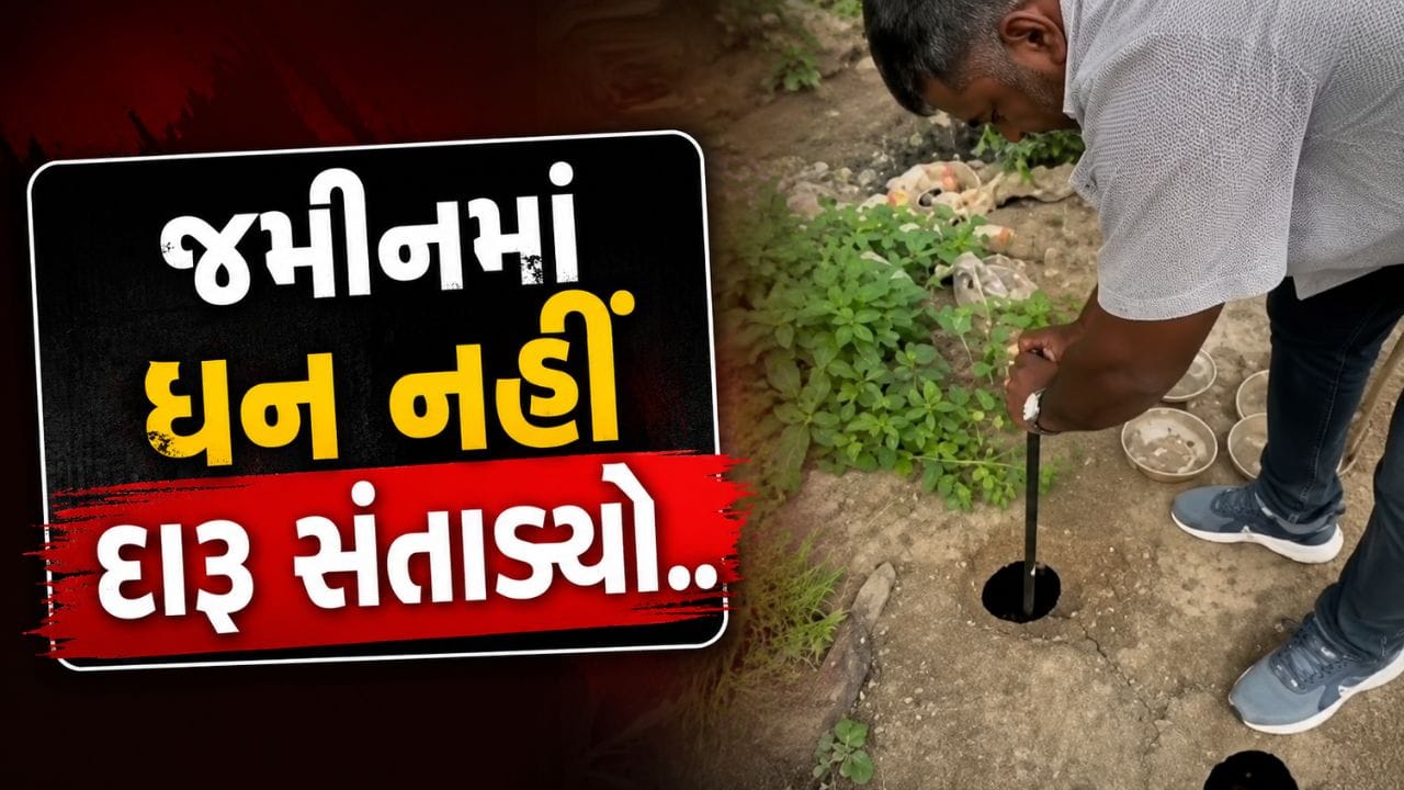 પૂર્વજો જમીનમાં રૂપિયા સંતાડતા, આ લોકોએ તો દારૂ સંતાડયો, પોલીસે 15,600 લિટર દારૂનો વોશ ઝડપ્યો પૂર્વજો જમીનમાં રૂપિયા સંતાડતા, આ લોકોએ તો દારૂ સંતાડયો, પોલીસે 15,600 લિટર દારૂનો વોશ ઝડપ્યો