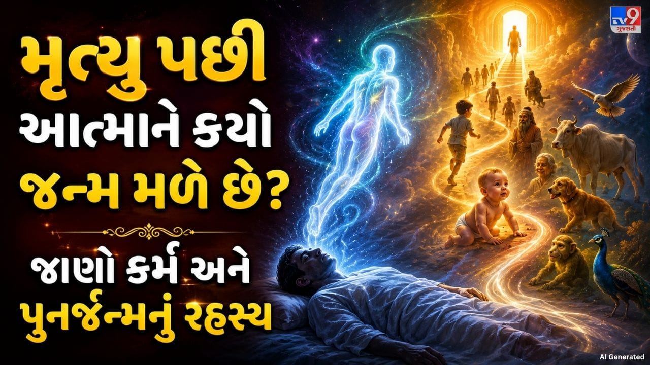 મૃત્યુ પછી આત્માને કયો જન્મ મળે છે, તે અંગે હિંદુ ધર્મ અને ભારતીય આધ્યાત્મિક પરંપરામાં કર્મના સિદ્ધાંતને મહત્વ આપવામાં આવ્યું છે. માન્યતા મુજબ વ્યક્તિ પોતાના જીવનમાં જે પ્રકારના કર્મ કરે છે, તેની અસર મૃત્યુ પછીની યાત્રા પર પડે છે. એટલે કે સારા અને ખરાબ કર્મોનું પરિણામ માત્ર વર્તમાન જીવન સુધી સીમિત રહેતું નથી, પરંતુ આગામી જન્મ સાથે પણ તેનો સંબંધ હોવાનું માનવામાં આવે છે.
