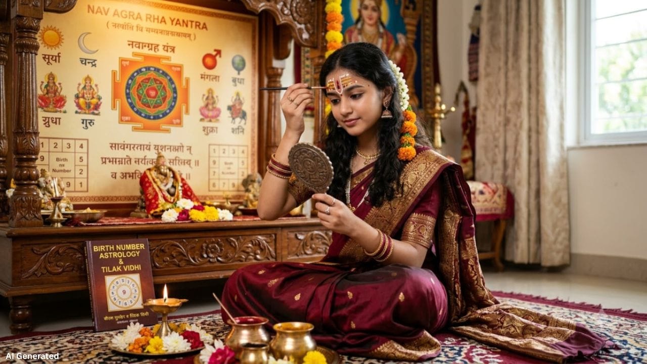અંકશાસ્ત્ર મુજબ મૂળાંક 5નો સંબંધ બુધ ગ્રહ સાથે માનવામાં આવે છે. મૂળાંક 5 ધરાવતા લોકોએ કપાળ પર ચંદનનું તિલક કરવું શુભ ગણાય છે. એવી માન્યતા છે કે આ તિલક બુદ્ધિ, એકાગ્રતા અને વાણીની મધુરતામાં વધારો કરવામાં મદદરૂપ બને છે. તિલક કરતી વખતે બુધદેવનું સ્મરણ કરીને 'ૐ બ્રાં બ્રીં બ્રૌં સઃ બુધાય નમઃ' મંત્રનો જાપ કરવો શુભ માનવામાં આવે છે.