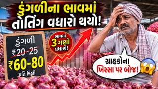 Breaking News : ડુંગળીના ભાવમાં તોતિંગ વધારો, ભાવ 100 સુધી પહોંચવાની આશંકા, જુઓ Video