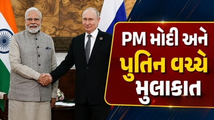 PM મોદી અને પુતિન વચ્ચે મુલાકાત