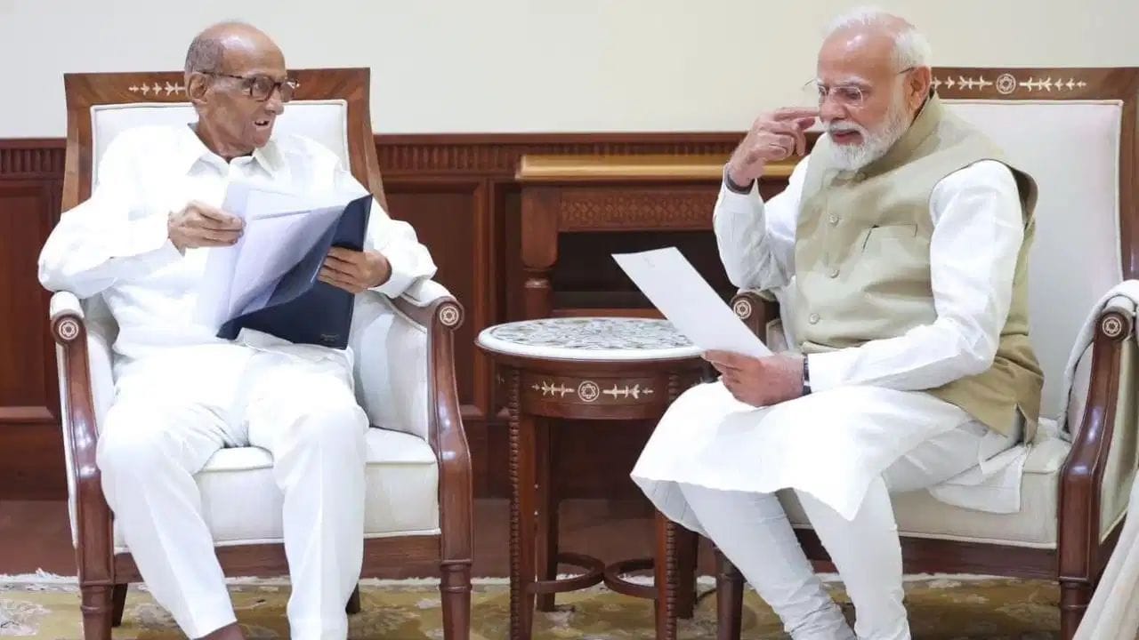 Maharashtra Breaking News : PM મોદી સાથે મુલાકાતો, રિસેપ્શન અને એક જ કારમાં મુસાફરી… શું NDA માં જોડાશે શરદચંદ્ર પવાર જૂથ?