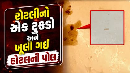 રોટલીનો એક ટુકડો ખોલી ગયો હોટલની ગંદકીનો ભેદ