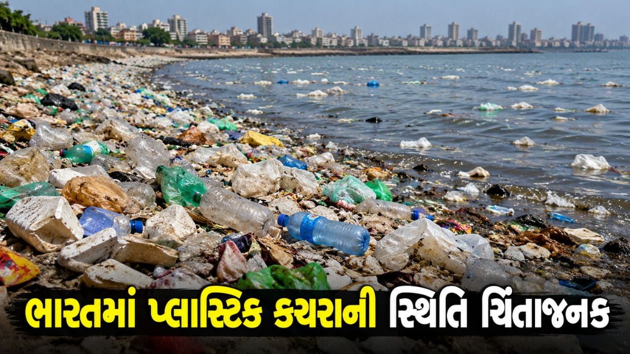 ભારતમાં પ્લાસ્ટિક કચરાનું ભયાનક સંકટ