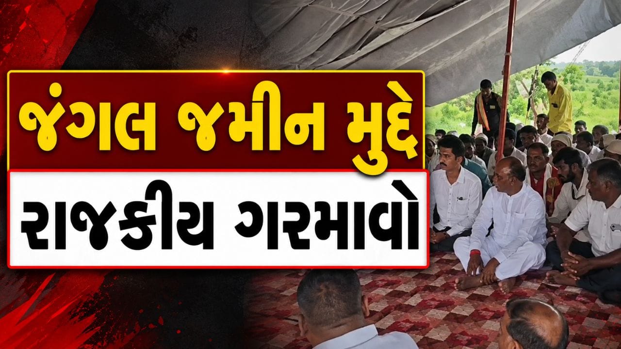 નર્મદામાં આદિવાસી જંગલ જમીન મુદ્દો: મનસુખ વસાવા અને અનંત પટેલ વચ્ચે રાજકીય ઘમાસાણ