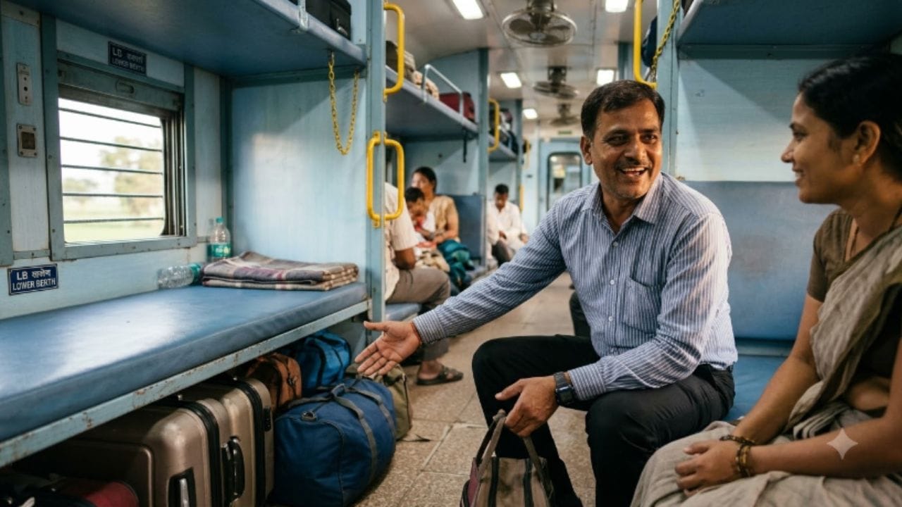વધારાનો સામાન હોય તો કેટલો ચાર્જ લાગે? મફત મર્યાદા કરતાં વધુ સામાન હોય તો નિયમ અનુસાર 1.5 ગણો લગેજ ચાર્જ વસૂલવામાં આવી શકે છે. જો મુસાફર બુક કરાવ્યા વગર નિર્ધારિત મર્યાદાથી વધુ સામાન સાથે પકડાય, તો વધારાના વજન પર સામાન્ય દર કરતાં 6 ગણો દંડ અને લઘુત્તમ ચાર્જ વસૂલવાની જોગવાઈ છે. બહુ વધારે સામાન હોય તો તેને કોચમાં રાખવાને બદલે બ્રેક વાનમાં બુક કરાવવો પડે છે.