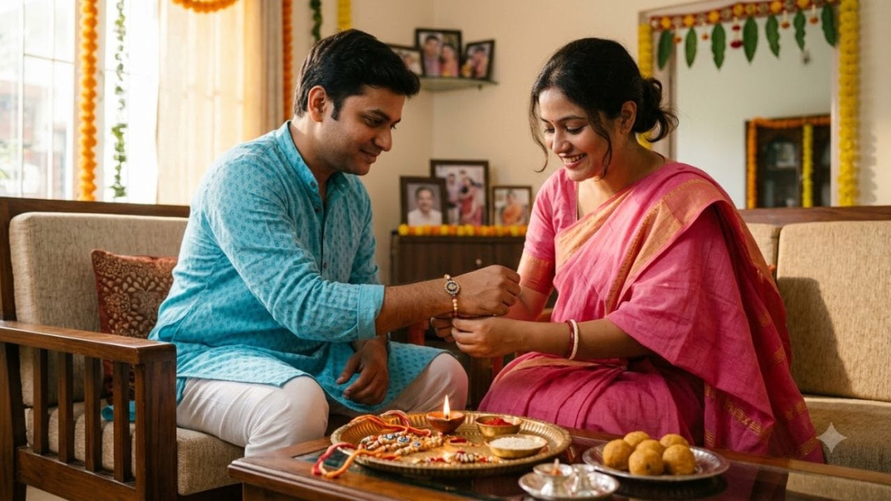 ધાર્મિક શાસ્ત્રો અને પરંપરાઓ અનુસાર, રક્ષાબંધનનો તહેવાર વિશેષરૂપે ભાઈ અને બહેનના પવિત્ર સ્નેહ અને સમર્પણ સાથે જોડાયેલો છે. આ દિવસે બહેન પોતાના ભાઈની લાંબી ઉંમર અને સુખ-સમૃદ્ધિ માટે તેની કલાઈ પર રક્ષા સૂત્ર બાંધે છે. આ ધાર્મિક મહત્ત્વને કારણે જ પત્ની દ્વારા પોતાના પતિને રાખડી બાંધવી શાસ્ત્ર સંમત માનવામાં આવતી નથી.