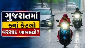 જુઓ ગુજરાતમાં ક્યાં કેટલો વરસાદ ખાબક્યો - Video