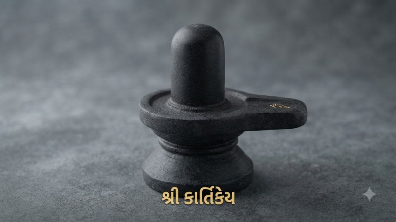 ડાબુ ચરણ-  શિવલિંગ પર અહીં શ્રી કાર્તિકેય નું સ્થાન હોય છે. 