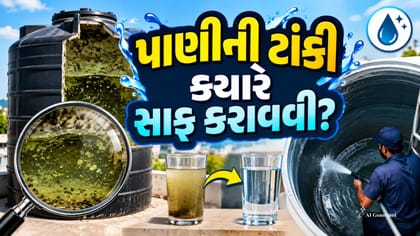 પાણીની ટાંકી ક્યારે સાફ કરવી જોઈએ?