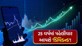 25 વર્ષમાં પહેલીવાર… આ કંપની આપશે ₹94 નું ડિવિડન્ડ, રોકાણકારો થશે ‘માલામાલ’