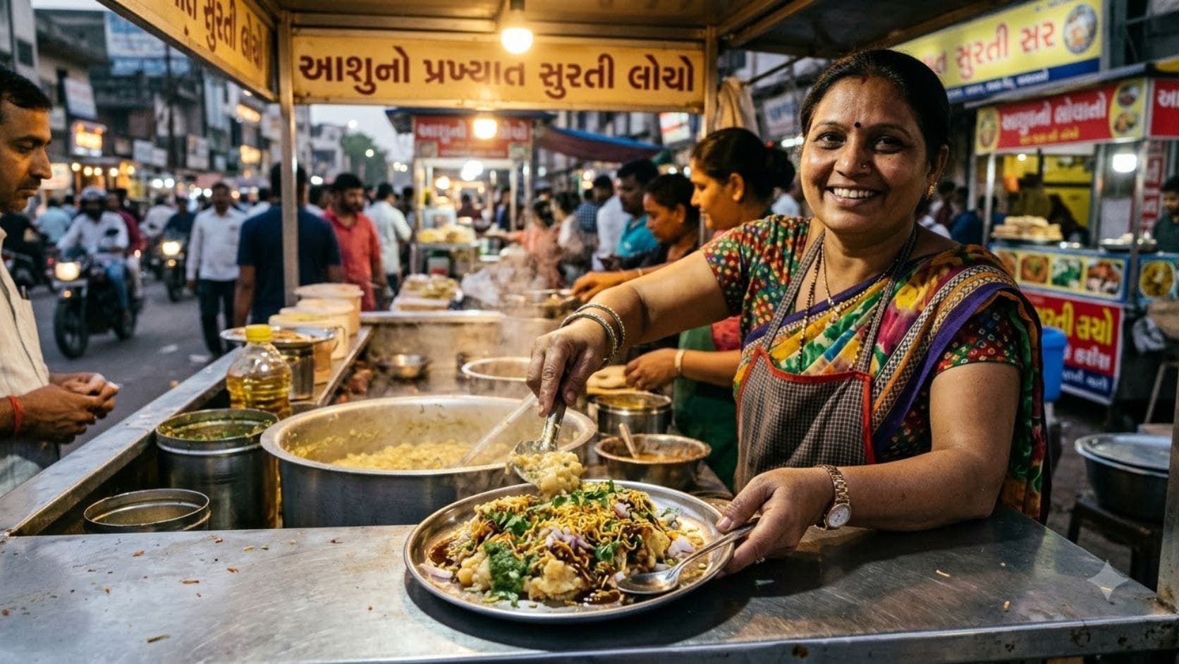 લોચાની શોધ કોઈ ખાસ આયોજનથી થઈ નહોતી, પરંતુ એક ભૂલના કારણે થઈ હતી. કહેવાય છે કે ખમણ બનાવતી વખતે બેટરમાં કંઈક ભૂલ થઈ ગઈ અને તેનું મિશ્રણ યોગ્ય રીતે સેટ થયું નહીં. આ કારણે ખમણના બદલે નરમ અને ઢીલું મિશ્રણ તૈયાર થયું. તેને મજાકમાં ‘લોચો’ કહેવામાં આવ્યો.
