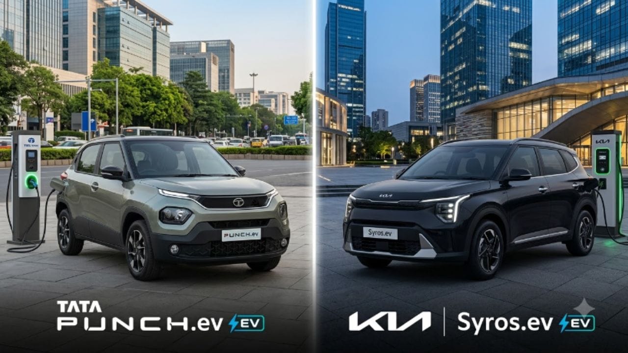 Kia Syros EV ની કેટલી થશે EMI? હવે વાત કરીએ Kia Syros EV ની, તો આ કારનું બેઝ વેરિઅન્ટ HTK રૂ. 13.50 લાખની એક્સ-શોરૂમ કિંમત સાથે આવે છે. જ્યારે તેનું ટોપ વેરિઅન્ટ X-Line ER રૂ. 20 લાખની એક્સ-શોરૂમ કિંમતમાં ઉપલબ્ધ છે.