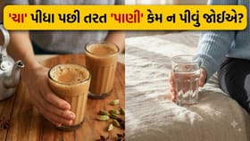 'ચા' પીધા પછી તરત 'પાણી' પીવાની ભૂલ ન કરતા, આજે જ બદલો આ આદત