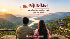 રક્ષાબંધન બનશે વધુ ખાસ, બહેનને આ મનમોહક સ્થળે ફરવા લઈ જાઓ