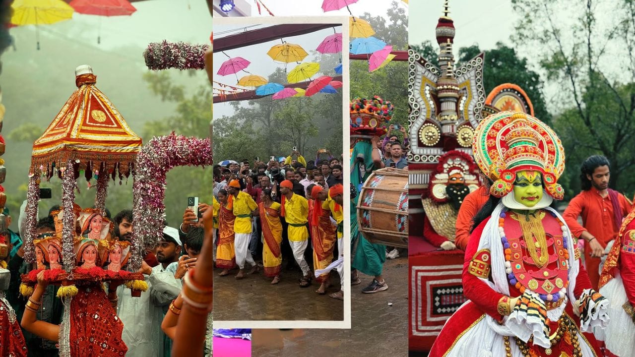 અહીં પ્રદર્શન મુખ્ય 4 વર્ગોમાં વહેંચવામાં આવેલું છે આદિવાસી સંગીતવાદ્યો, આદિવાસી વસ્ત્ર, આદિવાસી દાગીના, ડાંગ વિસ્તારના પૂર્વ ઐતિહાસિક સાધનો વગેરેનો સમાવેશ થાય છે. સંગ્રહાલયમા લગભગ 420પ્રકારના પ્રદર્શન છે. (all photo : Gujarat tourisam)