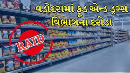 વડોદરાના શિનોરમાં FDAના દરોડા, પનીર અને મીઠાઈઓના લેવાયા સેમ્પલ ! Video