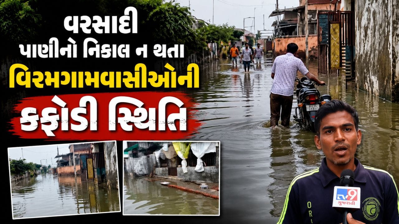 વિરમગામમાં 48 કલાક બાદ પણ નથી ઓસર્યા પાણી, લોકોની તમામ ઘરવખરી પલળી જતા ભારે કફોડી સ્થિતિ- Video વિરમગામમાં 48 કલાક બાદ પણ નથી ઓસર્યા પાણી, લોકોની તમામ ઘરવખરી પલળી જતા ભારે કફોડી સ્થિતિ- Video