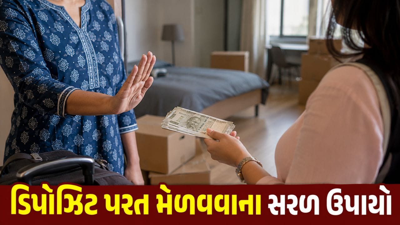 ઘર ખાલી કર્યા પછી મકાનમાલિકે અટકાવ્યા પૈસા ? જાણો ક્યારે કાપી શકે ડિપોઝિટ અને ક્યારે લેવા કાનૂની પગલાં !