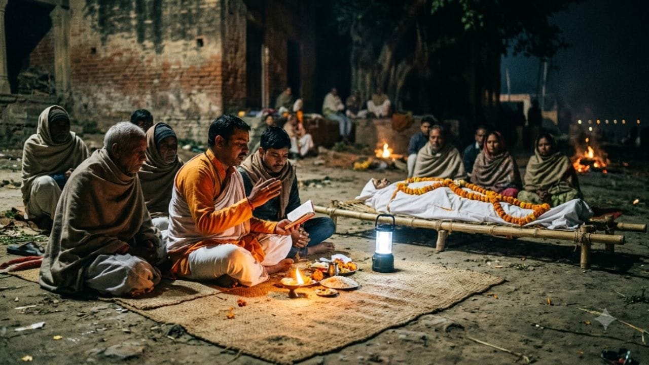 શાસ્ત્રો અનુસાર સૂર્યાસ્ત પછી સ્વર્ગના દ્વાર બંધ થઈ જાય છે અને રાત્રિ દરમિયાન નકારાત્મક શક્તિઓનો પ્રભાવ વધી જાય છે. આવા સમયે જો અગ્નિસંસ્કાર કરવામાં આવે તો આત્માના મોક્ષ માર્ગમાં ભારે અડચણો ઊભી થાય છે.