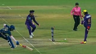 Video: ચમત્કાર… હાર માનીને ગુસ્સામાં બોલને મારી લાત, થયો રનઆઉટ અને મેચ ટાઈ
