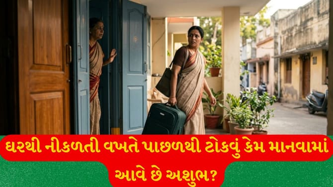બહાર નીકળતી વખતે ટોકવું કેમ અશુભ? જાણો જ્યોતિષીય કારણ