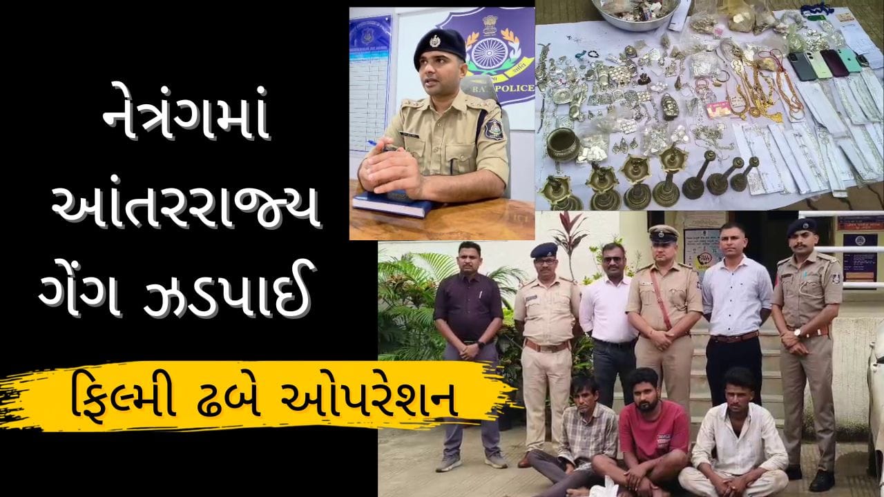 Breaking News : કર્ણાટકમાં જ્વેલર્સને ત્યાં ચોરી કરી ભાગતી આંતરરાજ્ય ગેંગને નેત્રંગ પોલીસે ફિલ્મી ઢબે ઝડપી પાડી, આરોપીઓનો મોટો ગુનાહિત ભૂતકાળ સામે આવ્યો