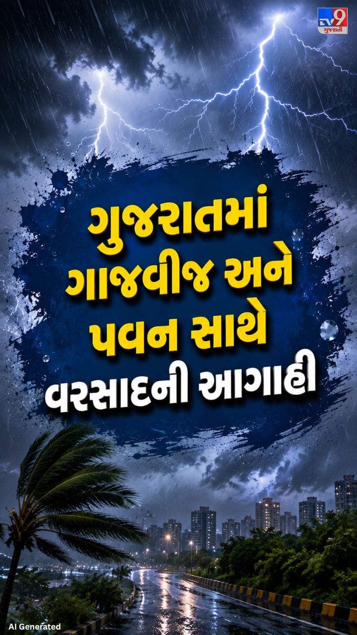 8 અને 9 ઓગસ્ટ રાજ્યમાં ભારે વરસાદની આગાહી