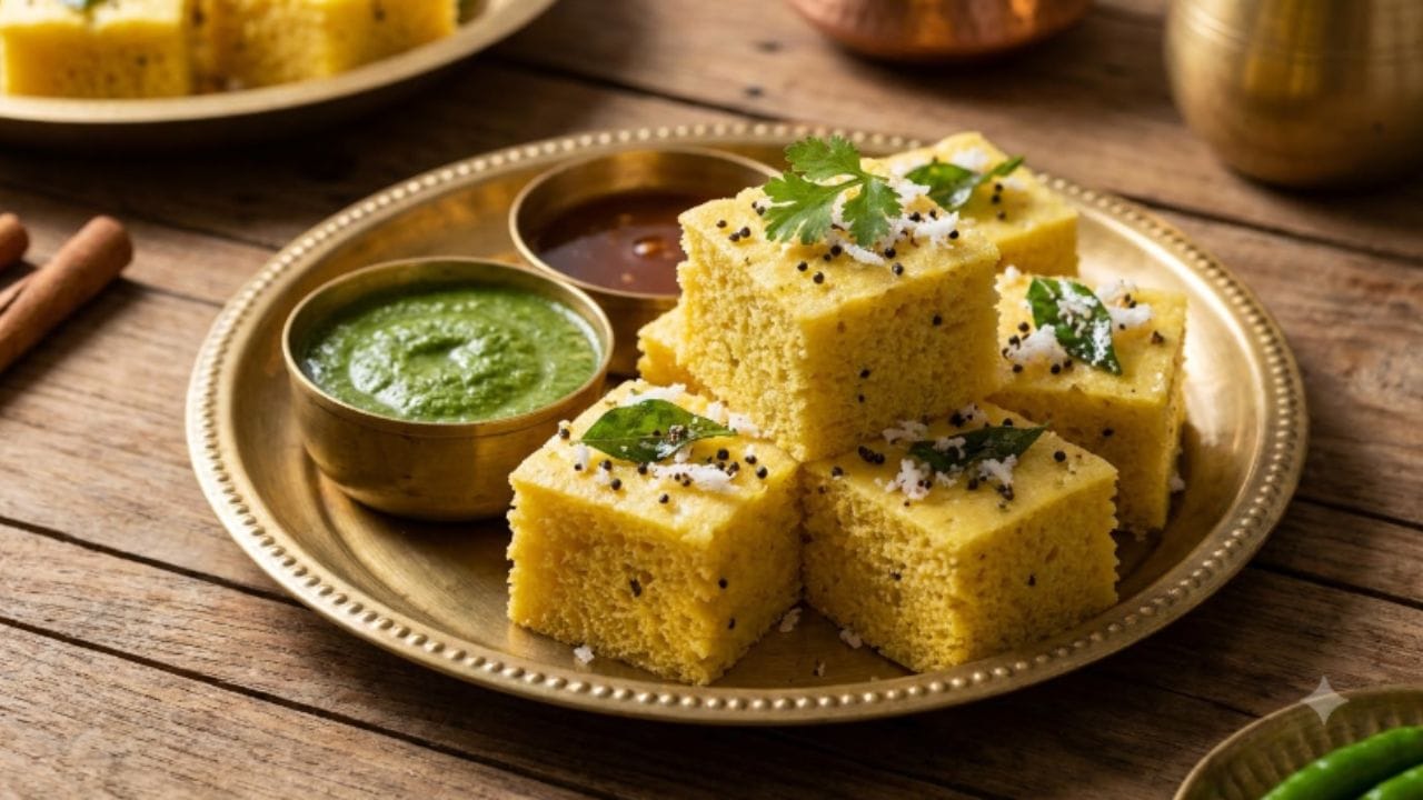 સૌપ્રથમ એક મોટા વાસણમાં ચાળેલો બેસન (ચણાનો લોટ), સોજી, હળદર, મીઠું અને ખાંડ મિક્સ કરી લો. હવે તેમાં થોડું-થોડું પાણી ઉમેરતા જઈને એક ઘટ્ટ અને લીસું ખીરું તૈયાર કરો. ધ્યાન રાખો કે, ખીરામાં કોઈ ગાંઠો ન રહે. હવે તેમાં લીંબુનો રસ અને એક ચમચી તેલ ઉમેરીને બરાબર મિક્સ કરી લો.