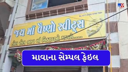 સુરતમાં મીઠાઈની દુકાનના માવાના સેમ્પલ ફેઈલ, જુઓ Video