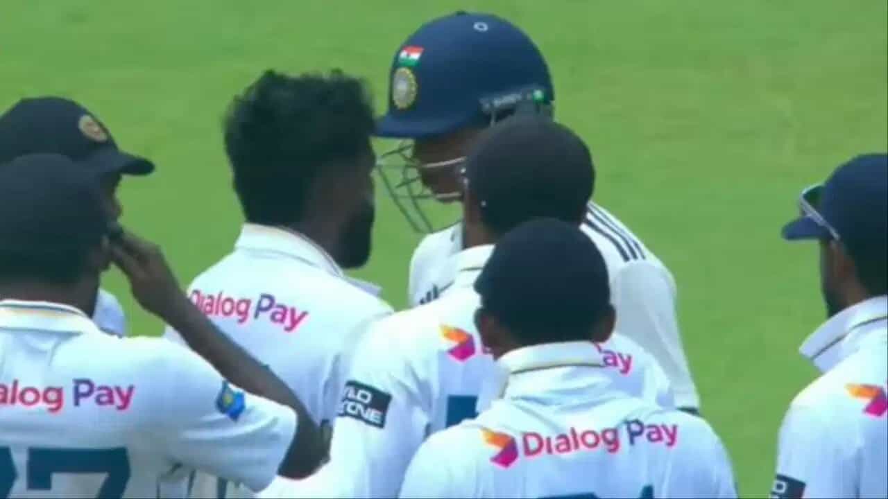 IND vs SL: કોલંબોમાં યશસ્વી જયસ્વાલ અને શ્રીલંકાના ખેલાડી વચ્ચે મેદાનમાં થયો ઝઘડો, જુઓ વીડિયો