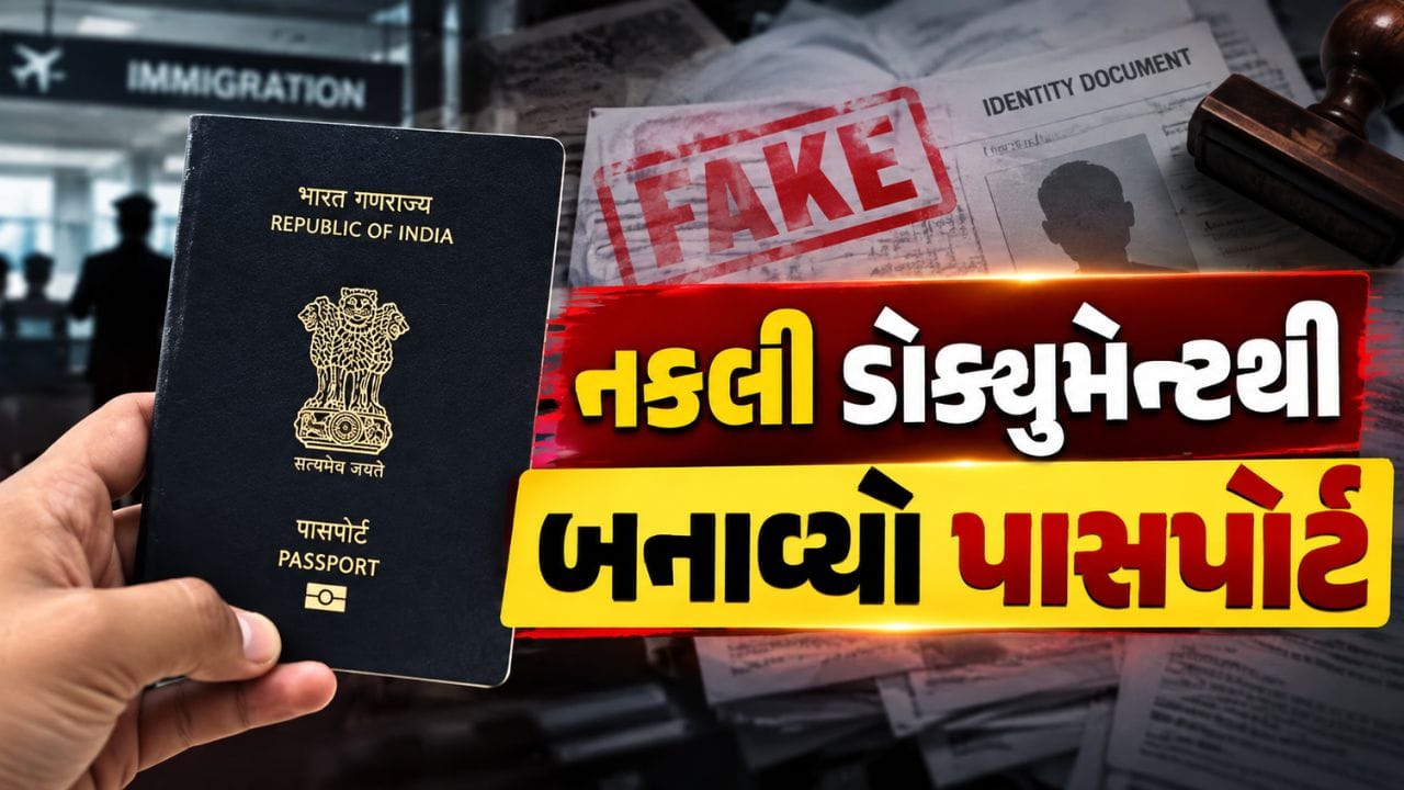 Breaking News : અમદાવાદ પાસપોર્ટ ફ્રોડ કેસમાં ATS ની કાર્યવાહી, આરોપીની ધરપકડ, જુઓ Video