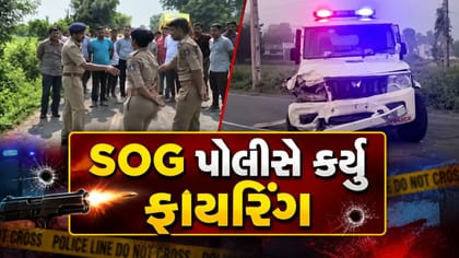 અરવલ્લીમાં આરોપીએ હથિયાર બતાવતા SOG પોલીસે કર્યું ફાયરિંગ