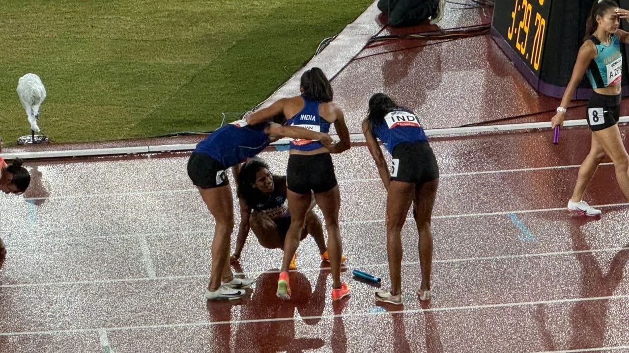 મહિલાઓની 4x400 મીટર રિલે રેસમાં ભારતની દીકરીઓએ ગોલ્ડ મેડલ જીતી ઇતિહાસ રચ્યો. 